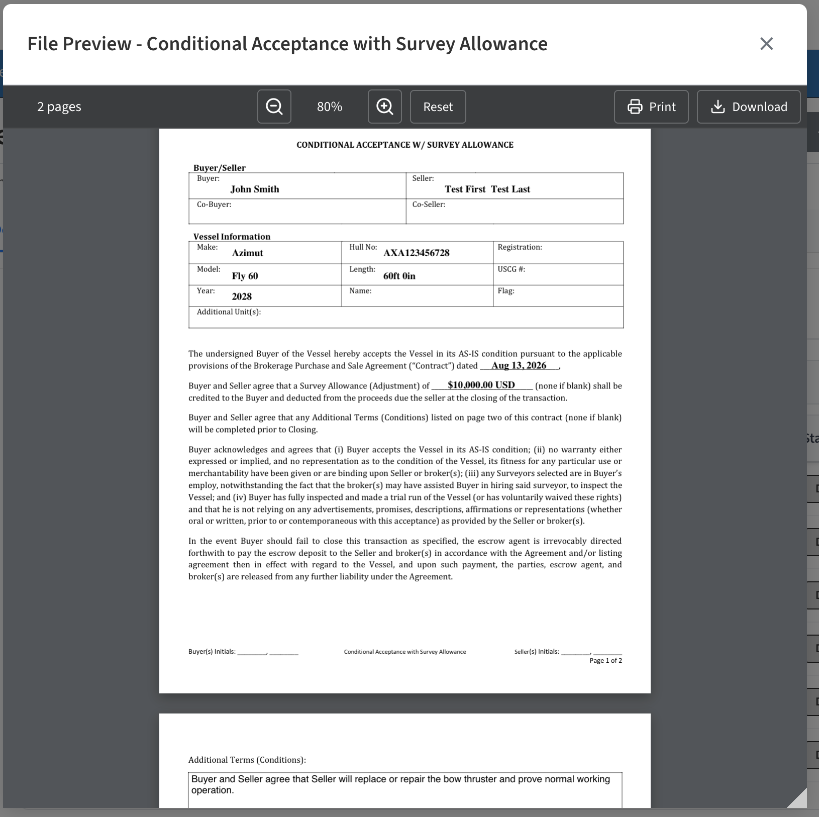 Conditional Acceptance with Survey Allowance file preview